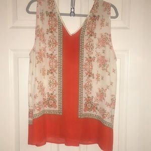 Flowy sleeveless tunic